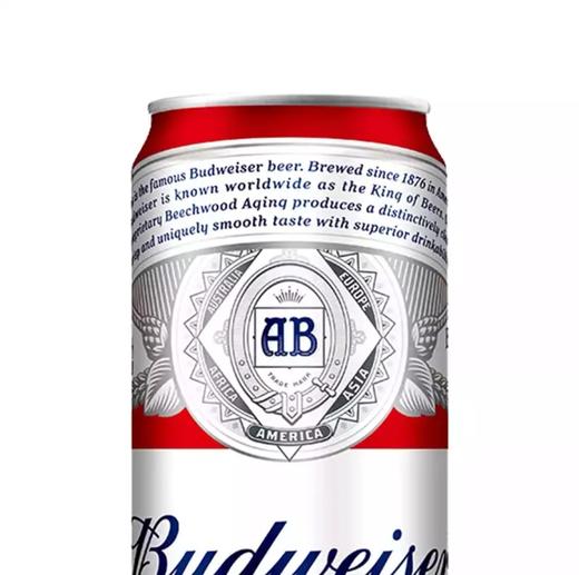 百威啤酒500ml经典美式风味畅享醇厚口感 商品图3