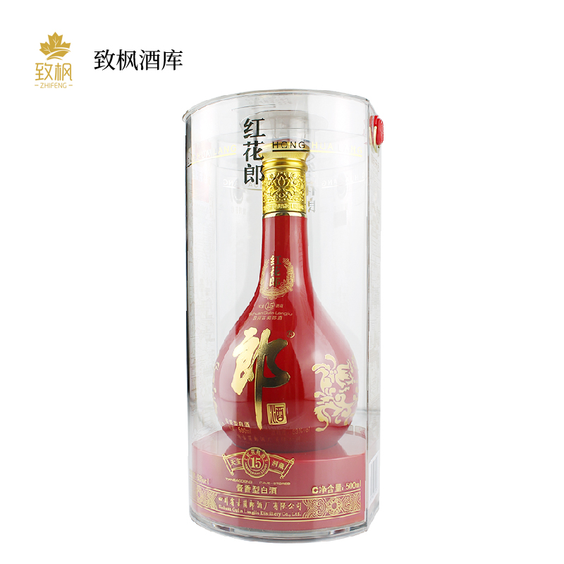 53度红花郎（15年） 一箱6瓶