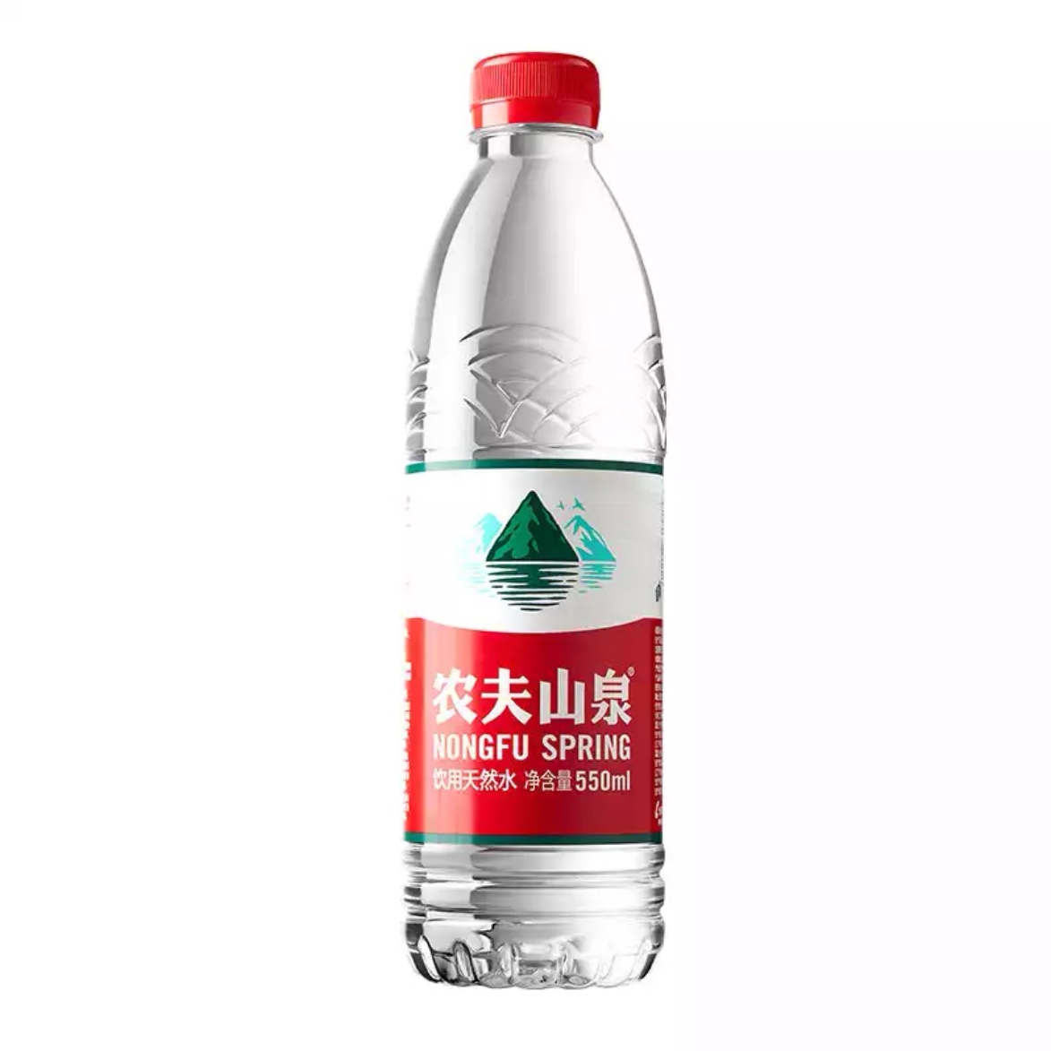 农夫山泉天然水550ml弱碱性健康饮用水