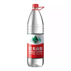 农夫山泉天然水1.5L家庭装弱碱性健康饮用水