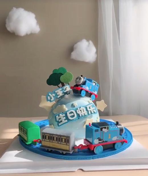 托马斯轨道主题蛋糕 商品图0