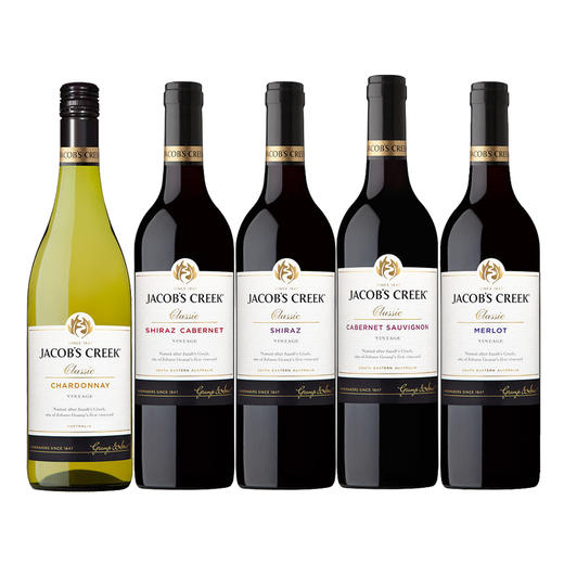 杰卡斯系列葡萄酒750ml 新老包装随机 平衡而柔顺的口感 010253/010394/010395/011697 商品图1