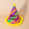 斜纹黄色生日帽 商品缩略图2