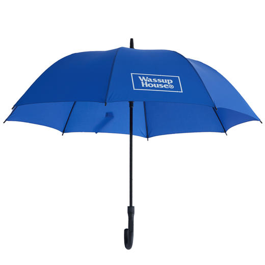 WASSUP可斜挎长柄字母印花雨伞 商品图0