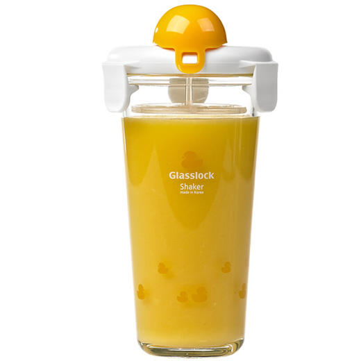 【清仓特惠4.5折】Glasslock简约便携带盖玻璃随手杯450ml 商品图1