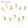 FALANC  歌剧院金色数字蜡烛  不单独发货  单拍不发货 商品缩略图0