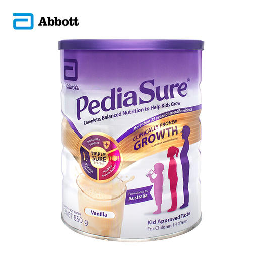 澳洲雅培 小安素营养奶粉香草味850g 商品图0