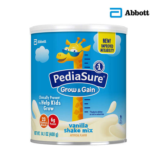 美国雅培 儿童成长小安素非转基因婴幼儿营养粉400g（1-10岁） 商品图2