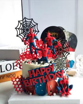 蜘蛛侠蛋糕