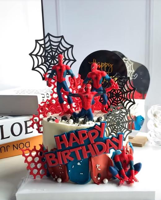 蜘蛛侠蛋糕 商品图0