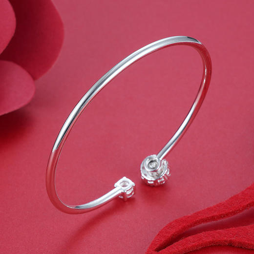 【时来运转】子佩集S990银手镯【SZ0549】2303 商品图5