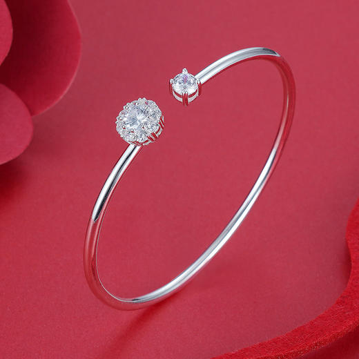 【时来运转】子佩集S990银手镯【SZ0549】2303 商品图8