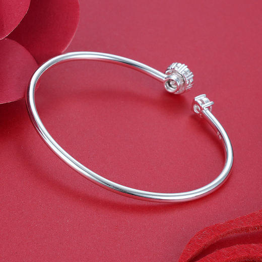 【时来运转】子佩集S990银手镯【SZ0549】2303 商品图9