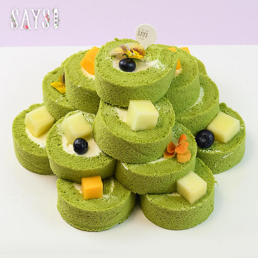 箬竹茉莉抹茶卷塔（配手套）Matcha Roll Tower 商品图2
