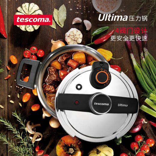 捷克进口/tescoma Ultima系列压力锅套装304不锈钢压力锅 商品图4