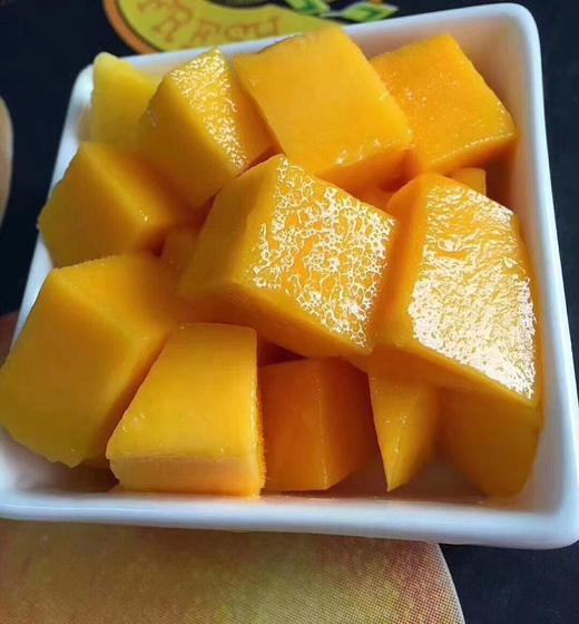 奶香浓郁肉厚香甜得黄玉芒果(攀岩2号/攀育2号）中通包邮 商品图0