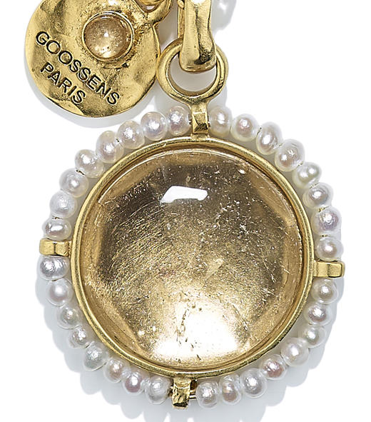 北京仓｜Goossens Paris-Talisman-水晶 珍珠 项链［法国设计师］ 商品图1