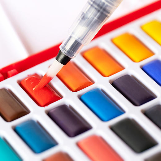 德国辉柏嘉 红系列 固体水彩 24/36/48色 商品图1