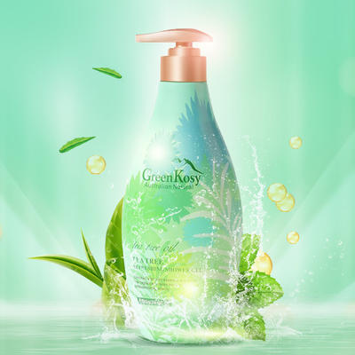 【福利购】700g绿色溪谷茶树舒爽沐浴露  补水  锁水  保湿 清爽 商品图0