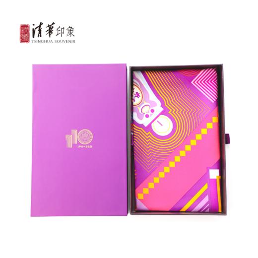 清华文创经典款大方丝巾 商品图2