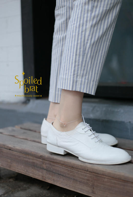 spoiled brat jewelry碱水面包pretzel脚链 商品图2