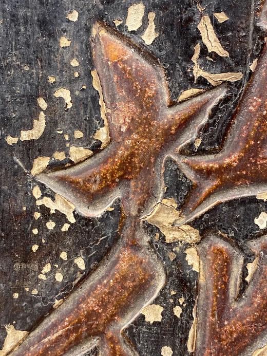 硬木髹漆“天花散彩”大挂匾，顺丰包邮 商品图11