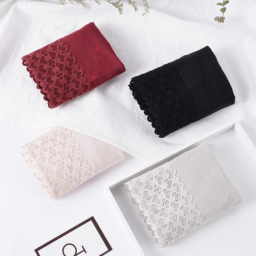 【99元4条，下单数量拍4】皇家丽美明星款卫她裤首穿免洗内裤蕾丝腰边莫代尔棉WTKS 商品图7