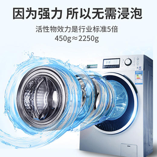 【免浸泡，1瓶用半年！】inwejia洗衣机槽清洗剂 无须浸泡即时清洗， 去污除垢杀jun率达99.9%， 滚筒波轮都可用 商品图3