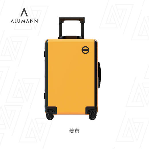 旅漫/Alumann 商务休闲铝合金拉杆铝框旅行箱A-9391K 商品图1