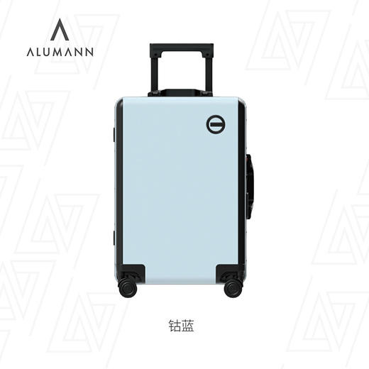 旅漫/Alumann 商务休闲铝合金拉杆铝框旅行箱A-9391K 商品图3