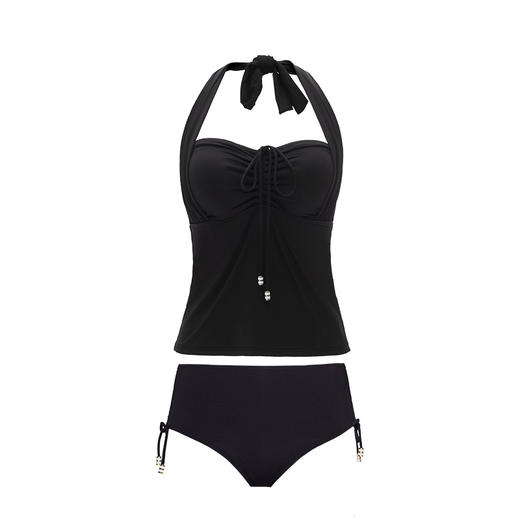 【积分兑换】奶糖派黑镜分体泳衣 商品图1