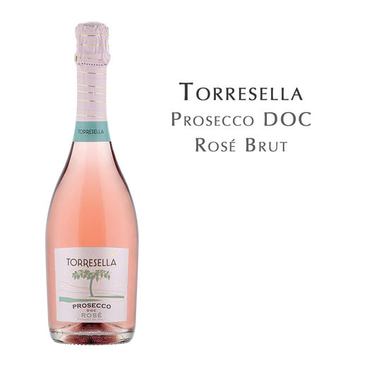 塔瑞塞拉普罗塞克桃红起泡葡萄酒，意大利Torresella Prosecco DOC Rosé Brut，Italy 商品图2