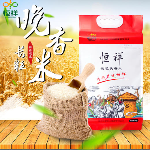 恒祥长粒晚香米5kg 商品图0