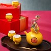 精品罗比罗丹 珐琅彩酒具套装 葫芦陶瓷酒具礼盒装福禄如意酒具 酒器 葫芦精品 商品缩略图2