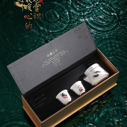 汝窑开片茶杯功夫茶具品茗杯文化创意礼品主人杯单杯手抓壶谢谢 茶道 茶杯 螃蟹杯 茶具 商品图4