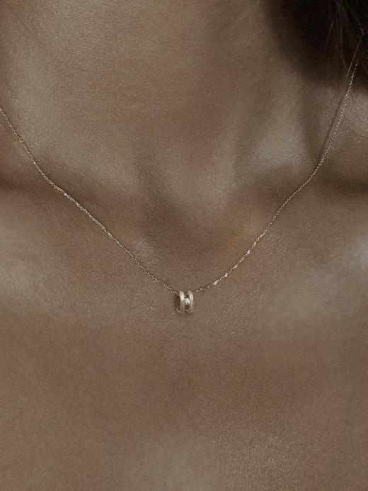 订购6周到｜Vanrycke-Charlie-18K玫瑰金 钻石 项链［法国设计师］ 商品图1