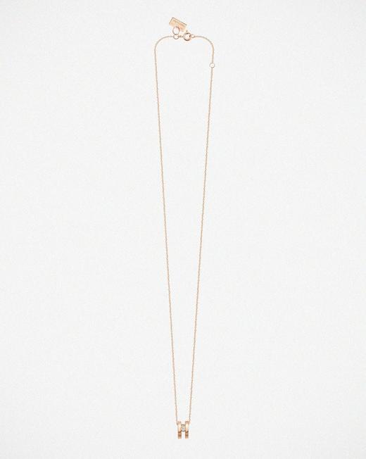 订购6周到｜Vanrycke-Charlie-18K玫瑰金 钻石 项链［法国设计师］ 商品图4