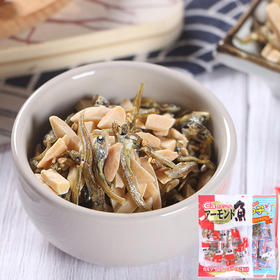 日本进口泉屋小鱼干 芝麻味37.5g/扁桃仁51.2g 口感酥脆 独立包装 150861/152248