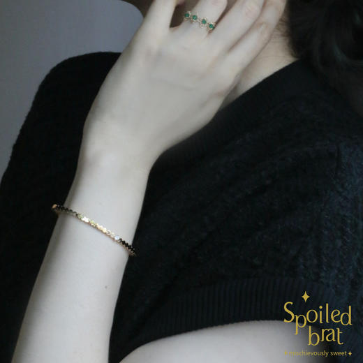 spoiled brat jewelry18k金钻石手镯 商品图1