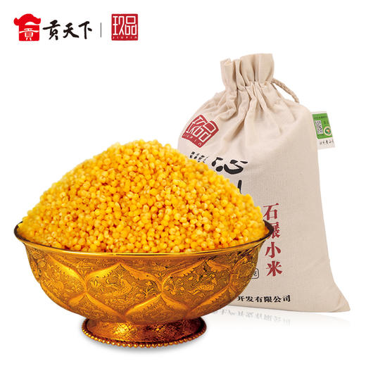 新米 | 山西玖品沁州黄石碾黄小米2500g袋装 商品图0