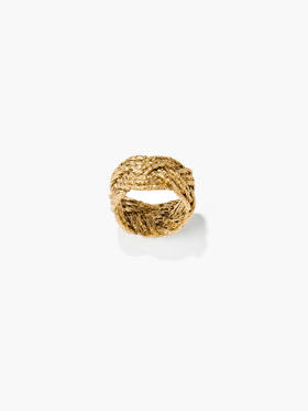 订购8周到｜Aurélie Bidermann-Miki-编织 戒指［法国设计师］