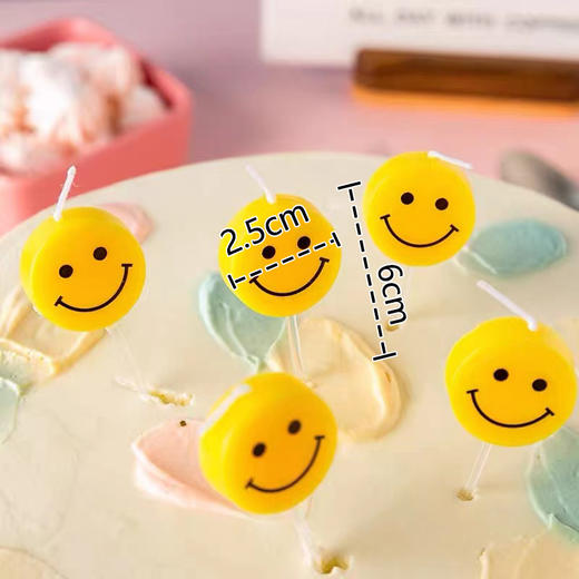 笑脸蜡烛一支 商品图1