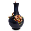 罗比罗丹富贵圆满珐琅彩陶瓷客厅玄关新中式居家装饰插花花瓶摆件 商品缩略图0