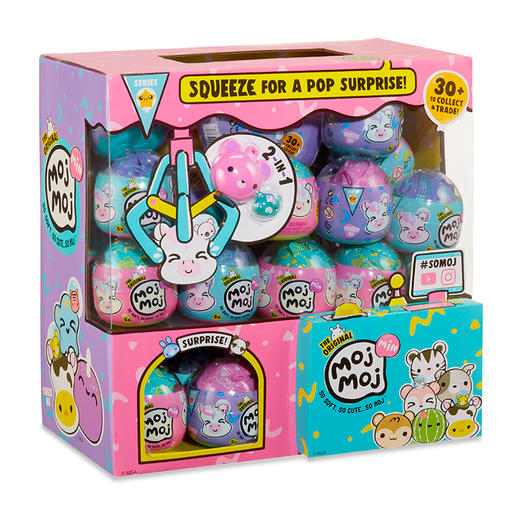 MGA  MojMoj软萌团子女孩捏捏乐解压盲盒儿童多功能益智玩具 商品图1