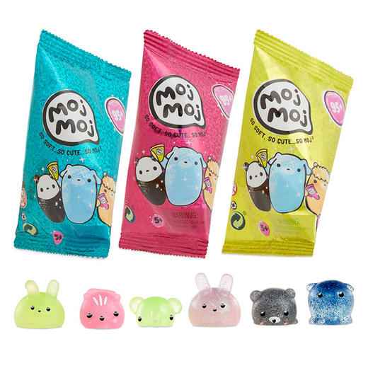 MGA  MojMoj软萌团子女孩捏捏乐解压盲盒儿童多功能益智玩具 商品图3