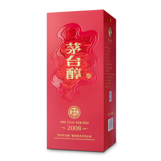 贵州茅台醇2008柔和酱香型白酒53度500ml/1瓶/2瓶/6瓶整箱 商品图4