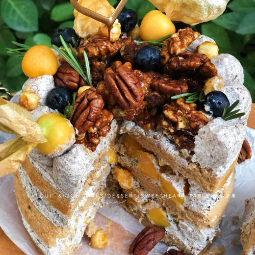 琥珀核桃奥利奥咸奶油 蛋糕（所有绿植均不可食用！） 商品图4