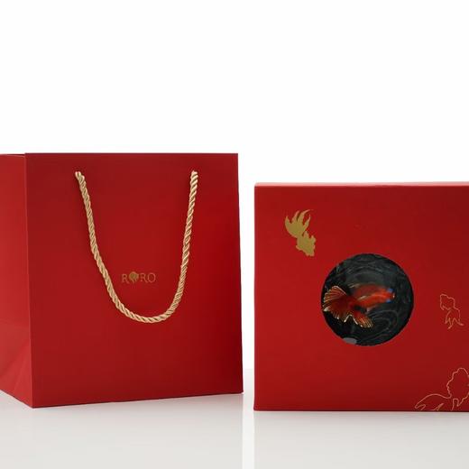 罗比罗丹 年年有余 糖盒 伴手礼 珐琅彩 果盒 鱼收纳 商品图2