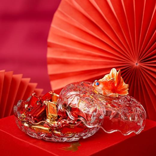 罗比罗丹 年年有余 糖盒 伴手礼 珐琅彩 果盒 鱼收纳 商品图5