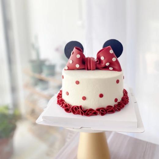 翻糖手作米妮:全部翻糖手工制作比较耗费时间喔 商品图0